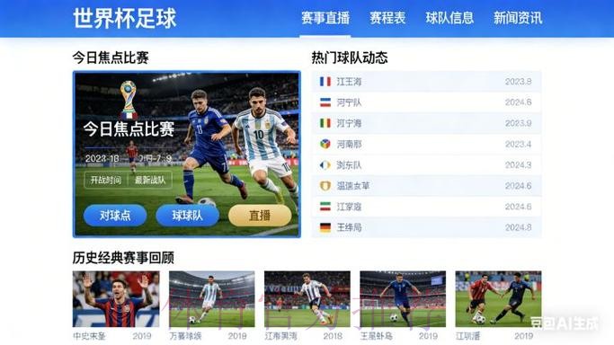 2026世界杯直播网站